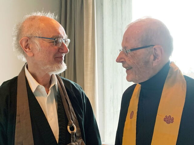 Peter Terness und Niklaus Brantschen